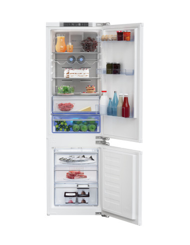 Beko BCNA275E4FN réfrigérateur-congélateur Intégré (placement) 254 L E Blanc