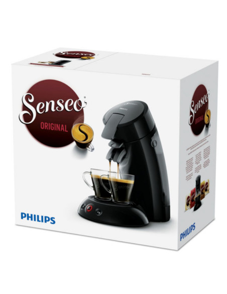 Philips Senseo Original HD6553/67 Noir + 108 dosettes de café - Coolblue -  avant 23:59, demain chez vous