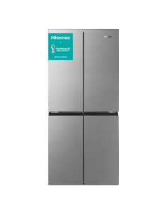 Hisense RQ563N4SI2 frigo américain Autoportante 454 L E Acier inoxydable