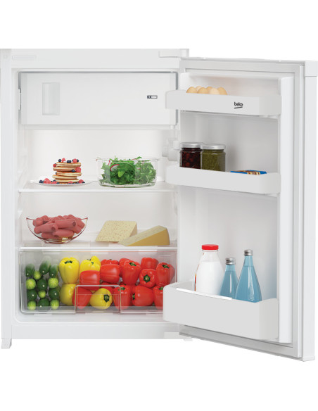 Beko B1754FN frigo combine Intégré (placement) 110 L E Blanc