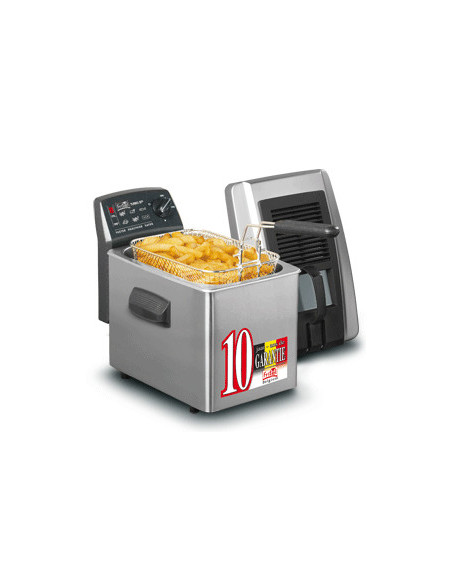 Fritel Turbo SF 4371 Unique 4 L 3200 W Anthracite, Acier inoxydable