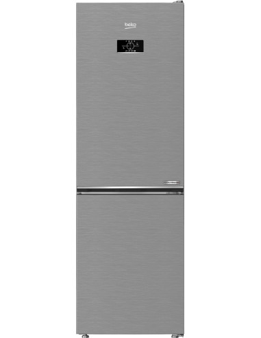 Beko B5RCNE365HXB koel-vriescombinatie Vrijstaand 316 l D Metallic