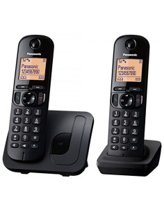 Panasonic KX-TGC212 DECT-telefoon Nummerherkenning Zwart