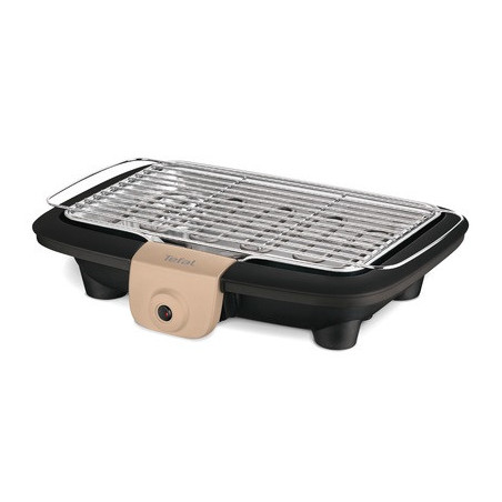 Tefal EasyGrill BG90C8 Barbecue Dessus de table Electrique Noir, Taupe 2300 W