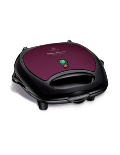 Moulinex SJ615612 moule à gauffres 2 gauffre(s) 700 W Noir, Violet