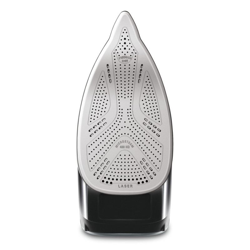 Rowenta DW8210D1 strijkijzer Droog- & stoomstrijkijzer Microsteam 400 HD Laser-zoolplaat 2800 W Zwart, Rood