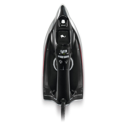 Rowenta DW8210D1 strijkijzer Droog- & stoomstrijkijzer Microsteam 400 HD Laser-zoolplaat 2800 W Zwart, Rood