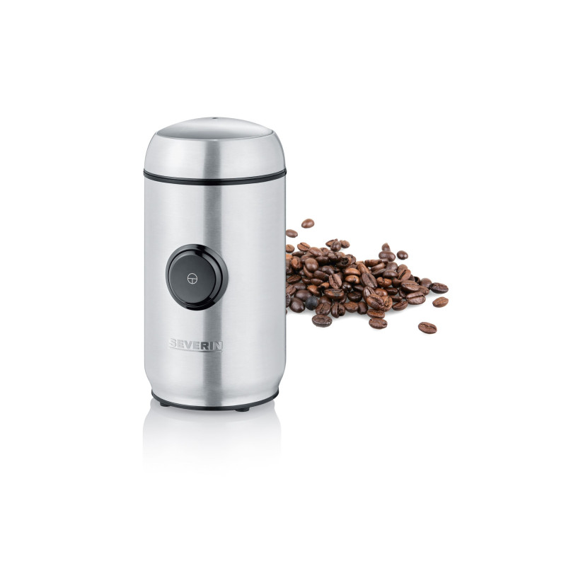 Severin KM 3879 appareil à moudre le café 150 W Noir, Acier inoxydable