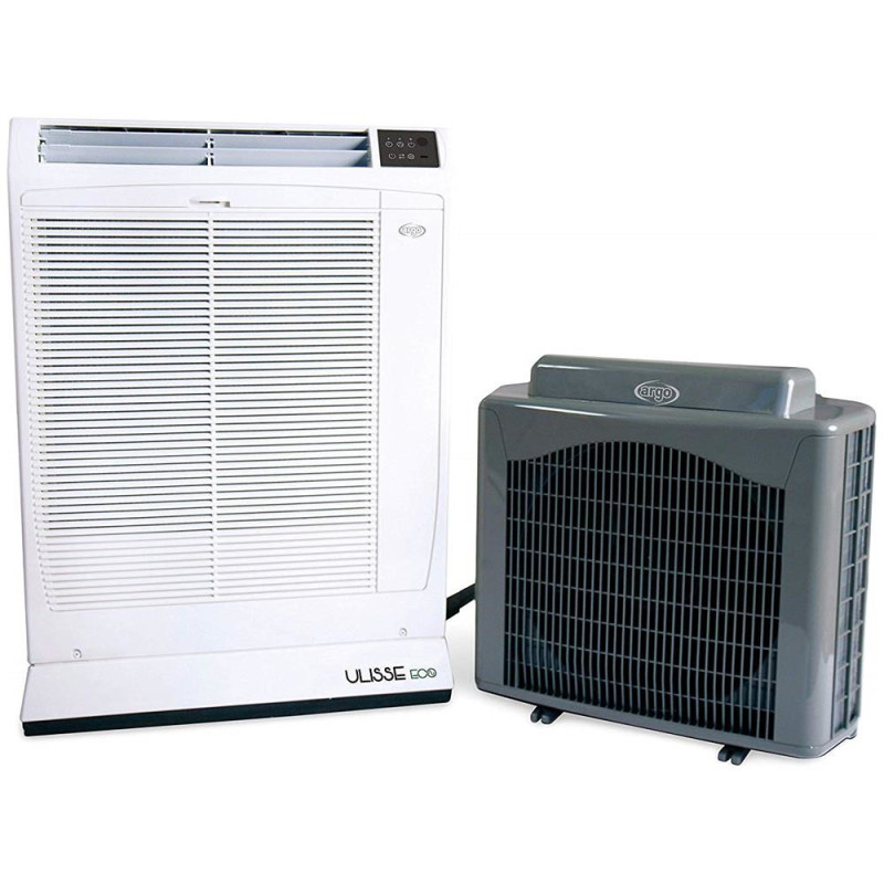 Argoclima Ulisse Eco Système de partage Noir, Blanc
