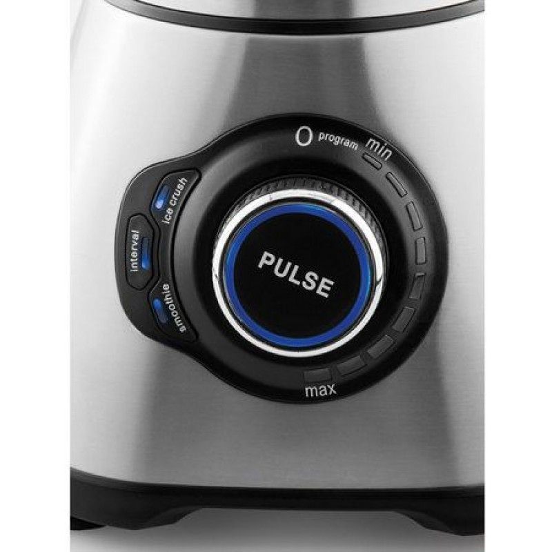 Fritel BL3890 1,8 l Blender voor op aanrecht 1800 W Zwart, Roestvrijstaal