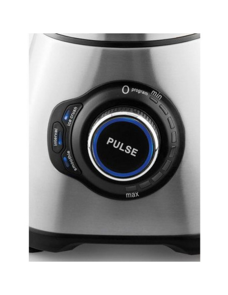 Fritel BL3890 1,8 l Blender voor op aanrecht 1800 W Zwart, Roestvrijstaal