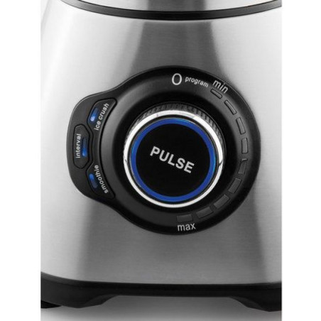 Fritel BL3890 1,8 l Blender voor op aanrecht 1800 W Zwart, Roestvrijstaal