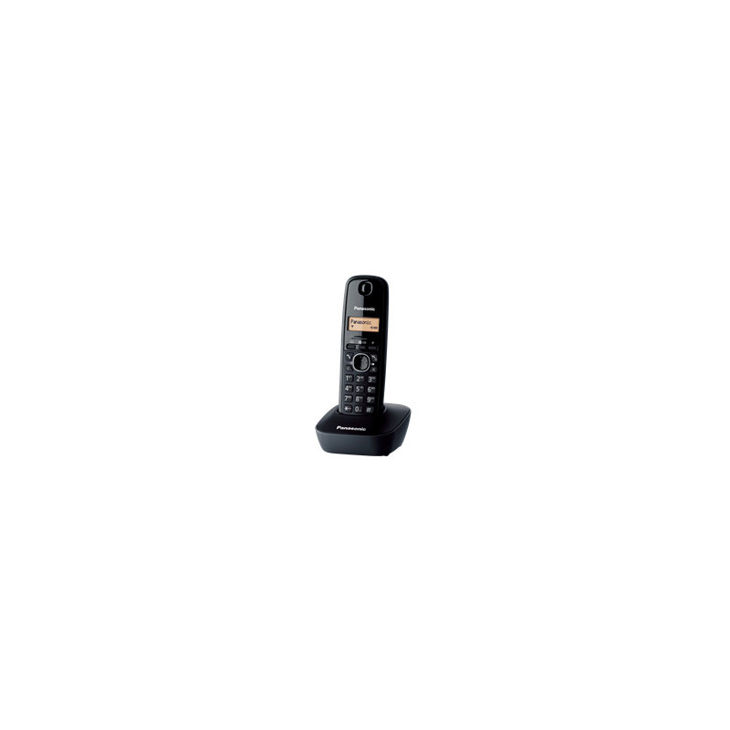 Panasonic KX-TG1611 telefoon DECT-telefoon Nummerherkenning Zwart