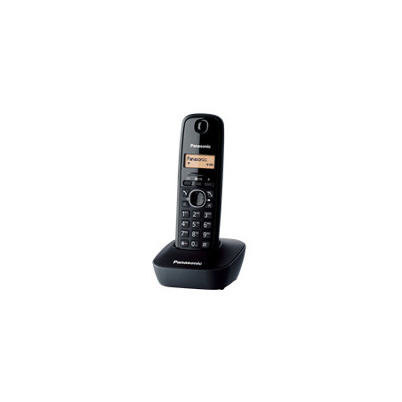 Panasonic KX-TG1611 téléphone Téléphone DECT Identification de l'appelant Noir