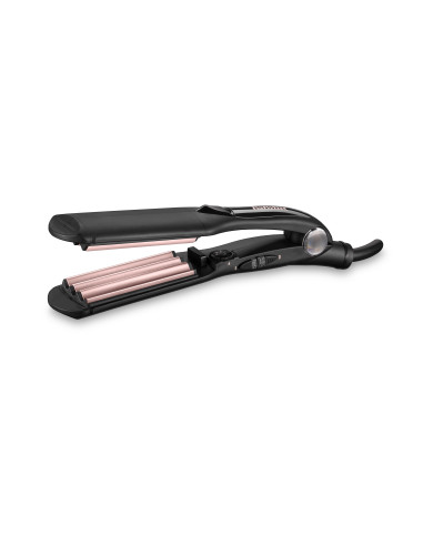 BaByliss The Crimper Fer texturisant À chaleur Noir, Rose 1,8 m