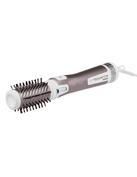 Rowenta Brush Activ Premium Care CF9540 Brosse soufflante à air chaud À chaleur Aluminium, Métallique, Blanc 1000 W 1,8 m
