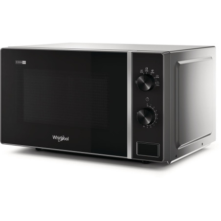 Whirlpool MWP 101 SB magnetron Aanrecht Solo-magnetron 20 l 700 W Zwart, Zilver