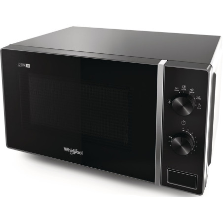 Whirlpool MWP 101 SB micro-onde Comptoir Micro-ondes uniquement 20 L 700 W Noir, Argent
