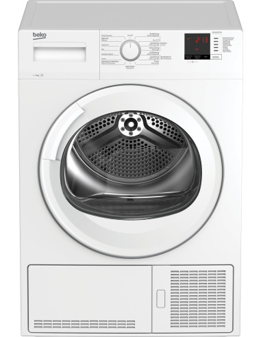 Beko DCU9123TXW wasdroger Vrijstaand Voorbelading 9 kg B Wit