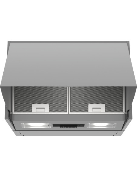 Bosch Serie 2 DEM66AC00 hotte Semi-intégrée (semi-encastrée) Acier inoxydable 625 m³ h B