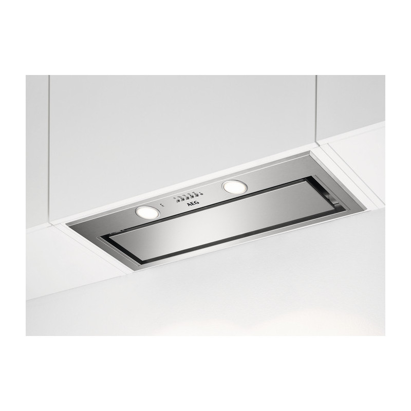 AEG DGE5861HM hotte Encastrée Blanc 580 m³ h A