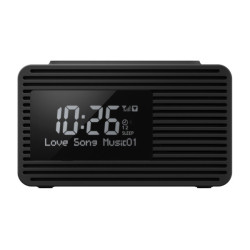 Panasonic RC-D8EG-K radio Klok Zwart