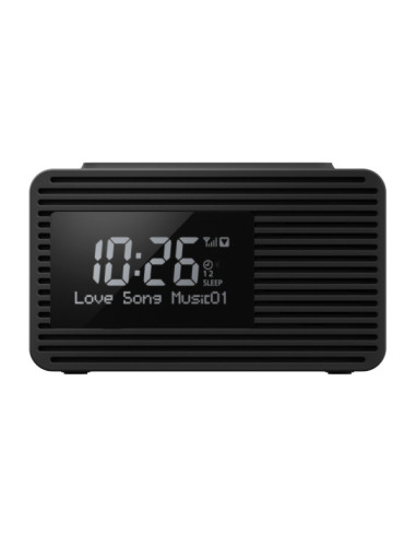 Panasonic RC-D8EG-K radio Klok Zwart