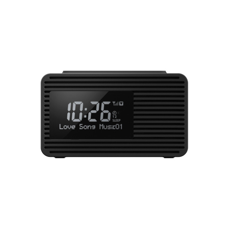 Panasonic RC-D8EG-K radio Klok Zwart