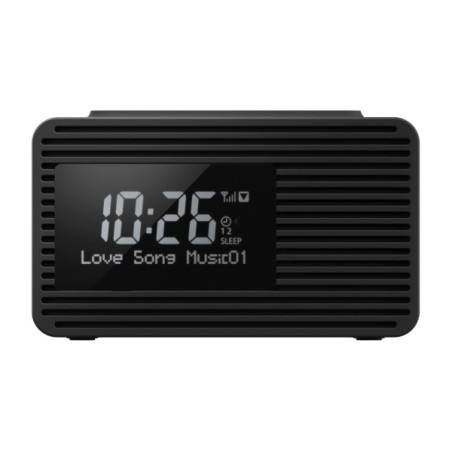 Panasonic RC-D8EG-K radio Klok Zwart