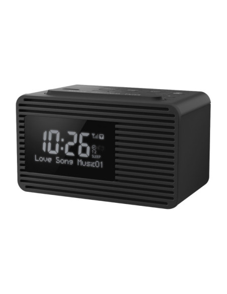 Panasonic RC-D8EG-K radio Klok Zwart