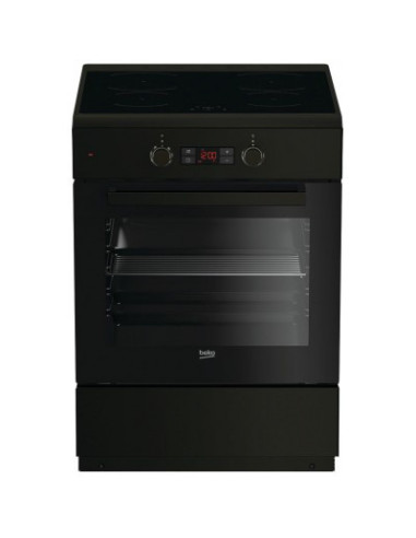 Beko FSM89301GA four et cuisinière Plaque avec zone à induction Noir A