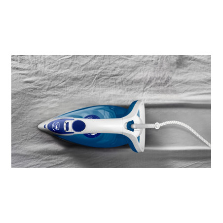 Calor FV5751C0 strijkijzer Droog- & stoomstrijkijzer Durilium Airglide soleplate 2700 W Blauw, Wit