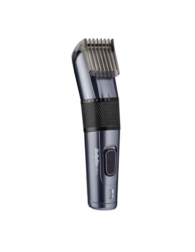 BaByliss E976E tondeuse à cheveux Noir, Titane