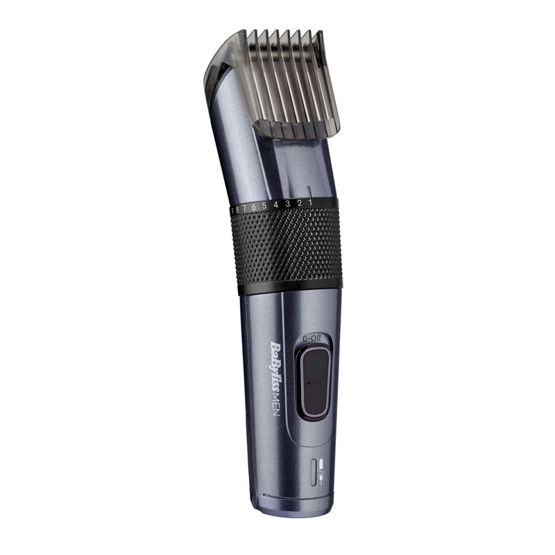 BaByliss E976E tondeuse à cheveux Noir, Titane