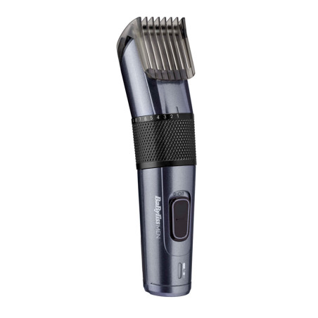BaByliss E976E tondeuse à cheveux Noir, Titane
