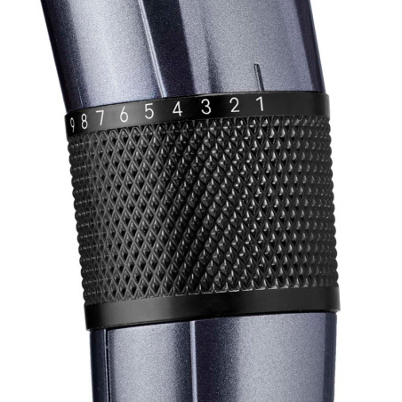 BaByliss E976E tondeuse à cheveux Noir, Titane