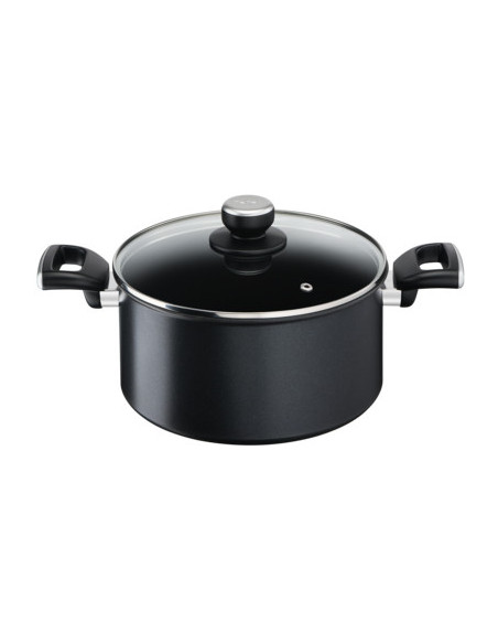 Tefal G2554602 steelpan 5 l Rond Zwart