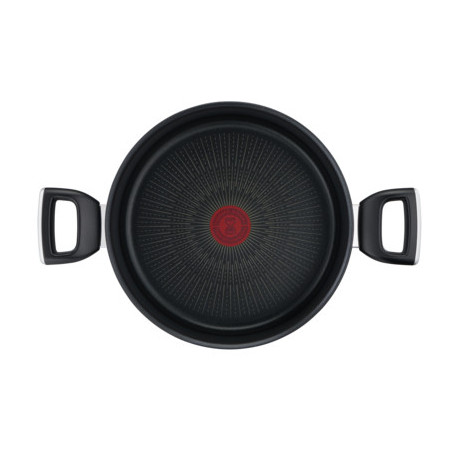 Tefal G2554602 steelpan 5 l Rond Zwart