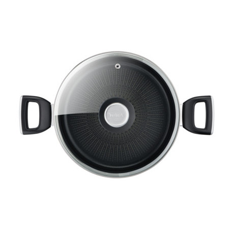 Tefal G2554602 steelpan 5 l Rond Zwart