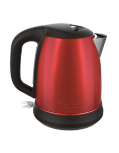 Moulinex BY550510 bouilloire 1,7 L 2400 W Noir, Rouge