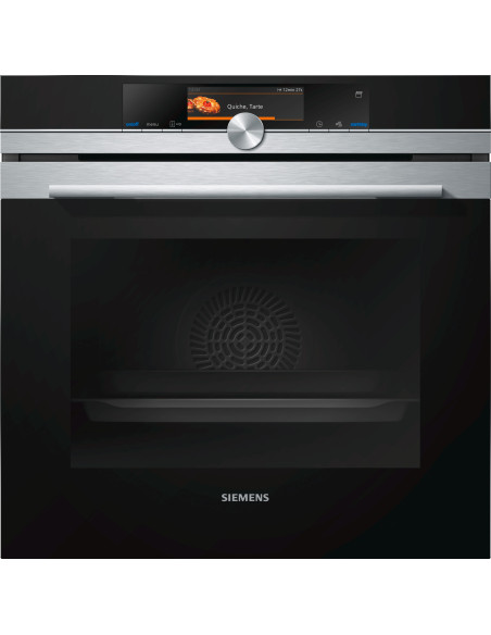 Siemens HS658GXS1 four 71 L A+ Noir, Acier inoxydable