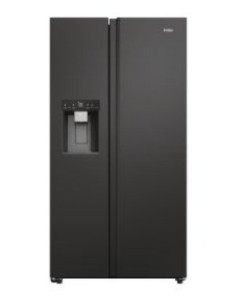 Haier HSW59F18EIPT amerikaanse koelkast Vrijstaand 601 l E Zwart