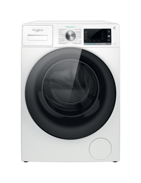 Whirlpool W6 W845WB BE wasmachine Voorbelading 8 kg 1351 RPM B Wit