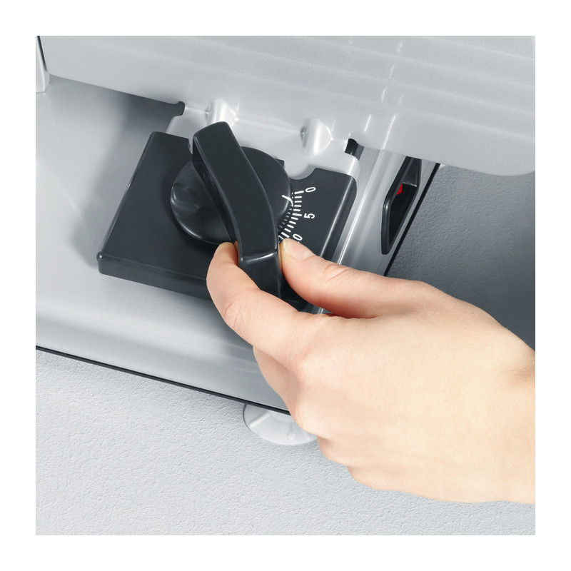 Severin AS 3915 trancheuse Electrique 180 W Argent