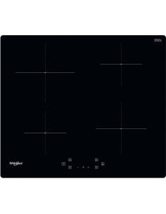 Whirlpool WS Q4860 NE plaque Noir Intégré (placement) 60 cm Plaque avec zone à induction 4 zone(s)