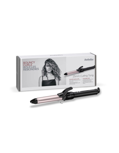 BaByliss Pro 180 SublimвЂ™Touch 25 mm Fer à friser À chaleur Noir, Rose 1,8 m