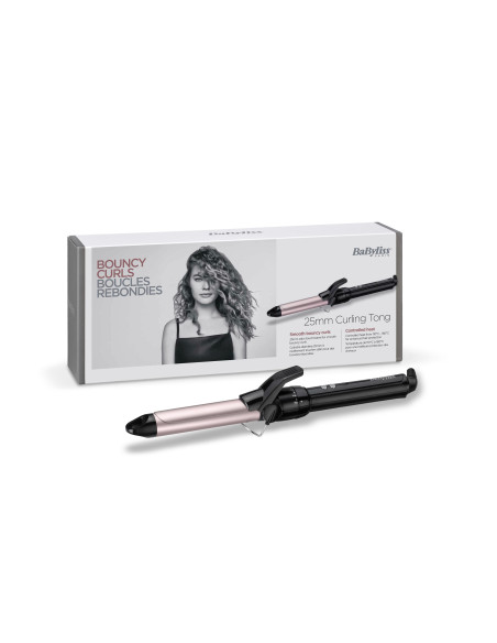 BaByliss Pro 180 SublimвЂ™Touch 25 mm Fer à friser À chaleur Noir, Rose 1,8 m