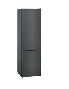 Siemens iQ500 KG39E8XBA réfrigérateur-congélateur Autoportante 343 L B Noir, Acier inoxydable