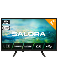 Salora 2100 series 24LTC2100 TV 61 cm (24") HD Noir