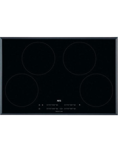 AEG IKB84401FB Noir Intégré (placement) Plaque avec zone à induction 4 zone(s)